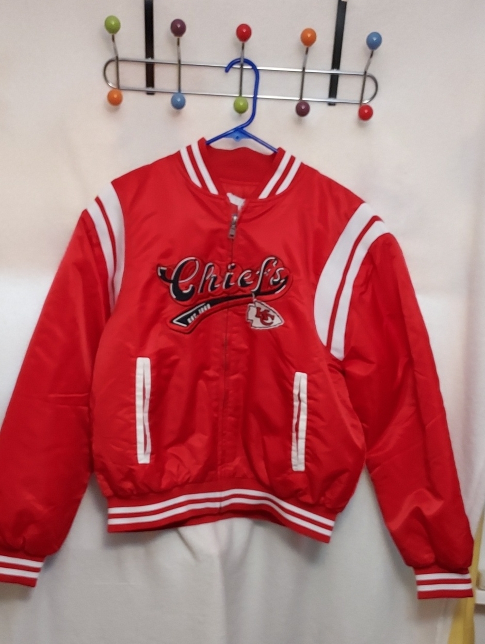 Wear By Erin Andrews Chiefs Bomber Jacket